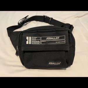 Jeballot Korea Black Belt Bag (Fanny Pack)